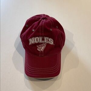 Florida State Maroon Cap with Embroidery